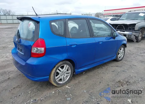 2008 Honda Fit Sport из США, поврежденный, VIN JHMGD38698S013602